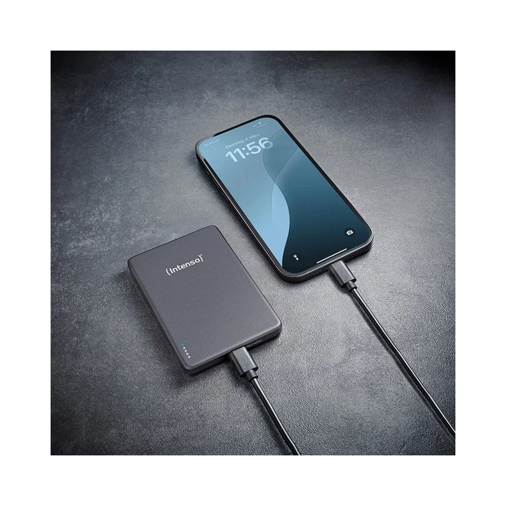 Intenso Magnetic Wireless Powerbank MW10000 Grey