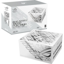ASUS ROG -STRIX-1000P-GAMING-WHITE alimentatore per computer 1000 W 20+4 pin ATX ATX Bianco, Alimentatore PC
