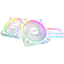ASUS Prime MR120 Fan ARGB White 3in1 Case per computer Ventilatore 12 cm Bianco, Ventola