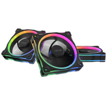 ASUS Prime MR120 Fan ARGB Black 3in1 Case per computer Ventilatore 12 cm Nero, Ventola