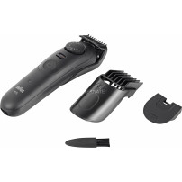 Braun BeardTrimmer 9 BT5520 regolabarba Batteria 40 2 cm Bagnato e secco Nero, Rasoio per barba