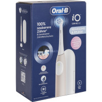 Braun 2 iO Adulto Spazzolino a vibrazione Rosa, Bianco, Spazzolino da denti elettrico