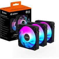 GIGABYTE AORUS EZ CHAIN FAN 120 (3-Pack) Scheda madre Ventilatore 12 cm Nero 3 pz, Ventola