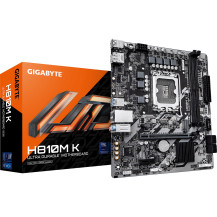 GIGABYTE H810M K Scheda Madre – CPU Intel Core Ultra (Serie 2), VRM a 3+1+2 fasi, fino a 6400 MHz DDR5, 1 x M.2 PCIe 4.0, LAN 1 