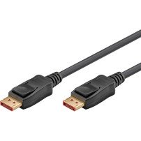 goobay Cavo DisplayPort 2.1, certificato, 16K @ 60Hz, 80 Gbit/s