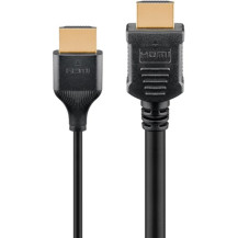 goobay Cavo HDMI sottile ad alta velocità con Ethernet, 8K @ 60Hz