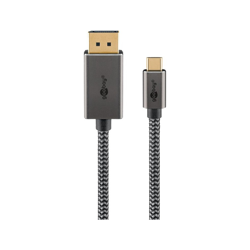 goobay Cavo adattatore USB, connettore USB-C > connettore DisplayPort, 4K 60Hz