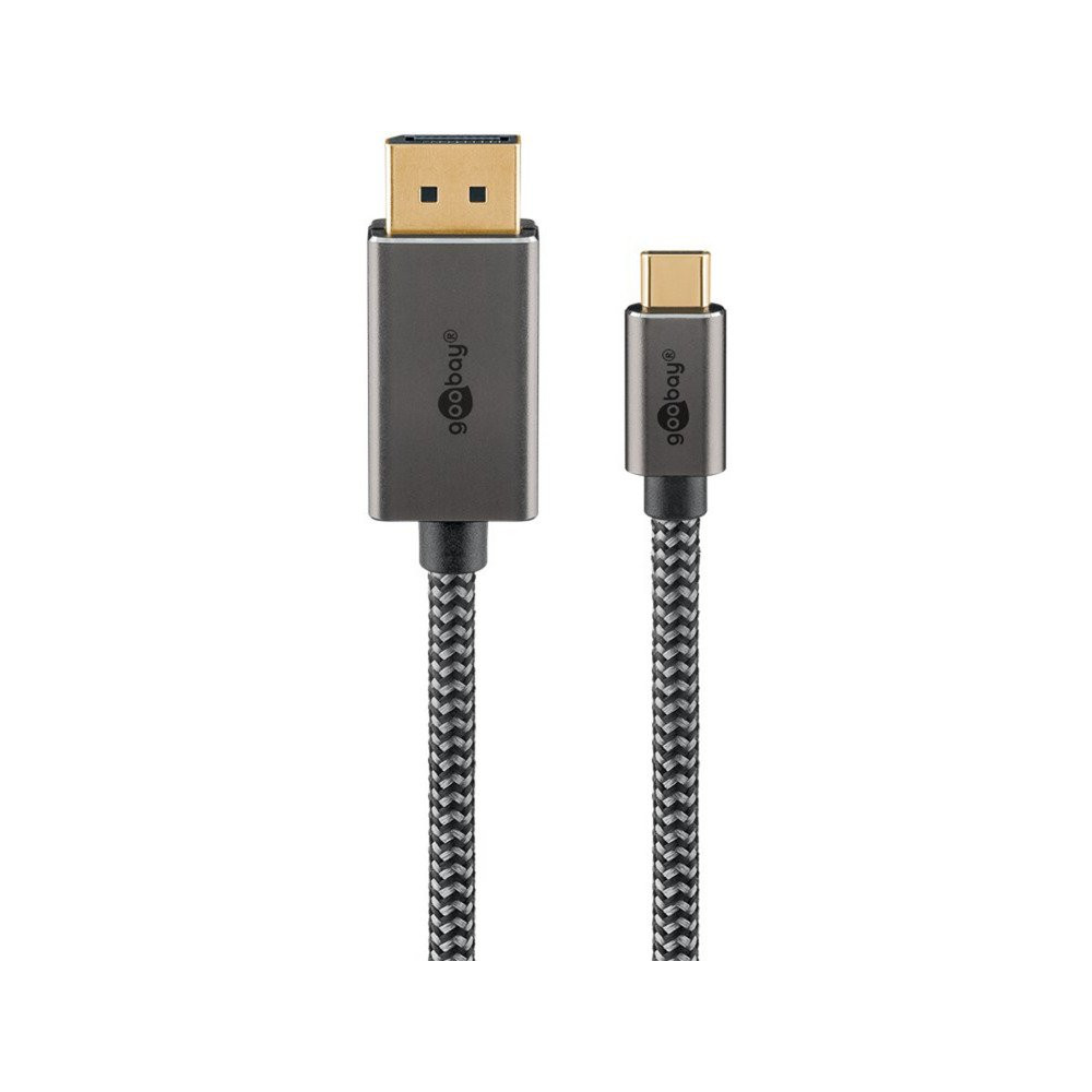 goobay Cavo adattatore USB, connettore USB-C > connettore DisplayPort, 4K 60Hz