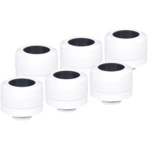 Alphacool Raccordo Eiszapfen PRO 16mm HardTube G1/4 - Bianco, Connessione