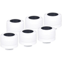 Alphacool Raccordo Eiszapfen PRO 16mm HardTube G1/4 - Bianco, Connessione