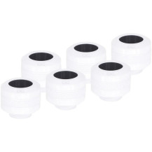 Alphacool Eiszapfen PRO 13mm HardTube Raccordo avvitabile G1/4 - Bianco, Connessione