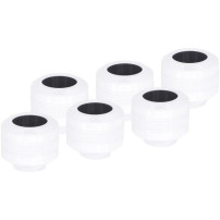 Alphacool Eiszapfen PRO 13mm HardTube Raccordo avvitabile G1/4 - Bianco, Connessione