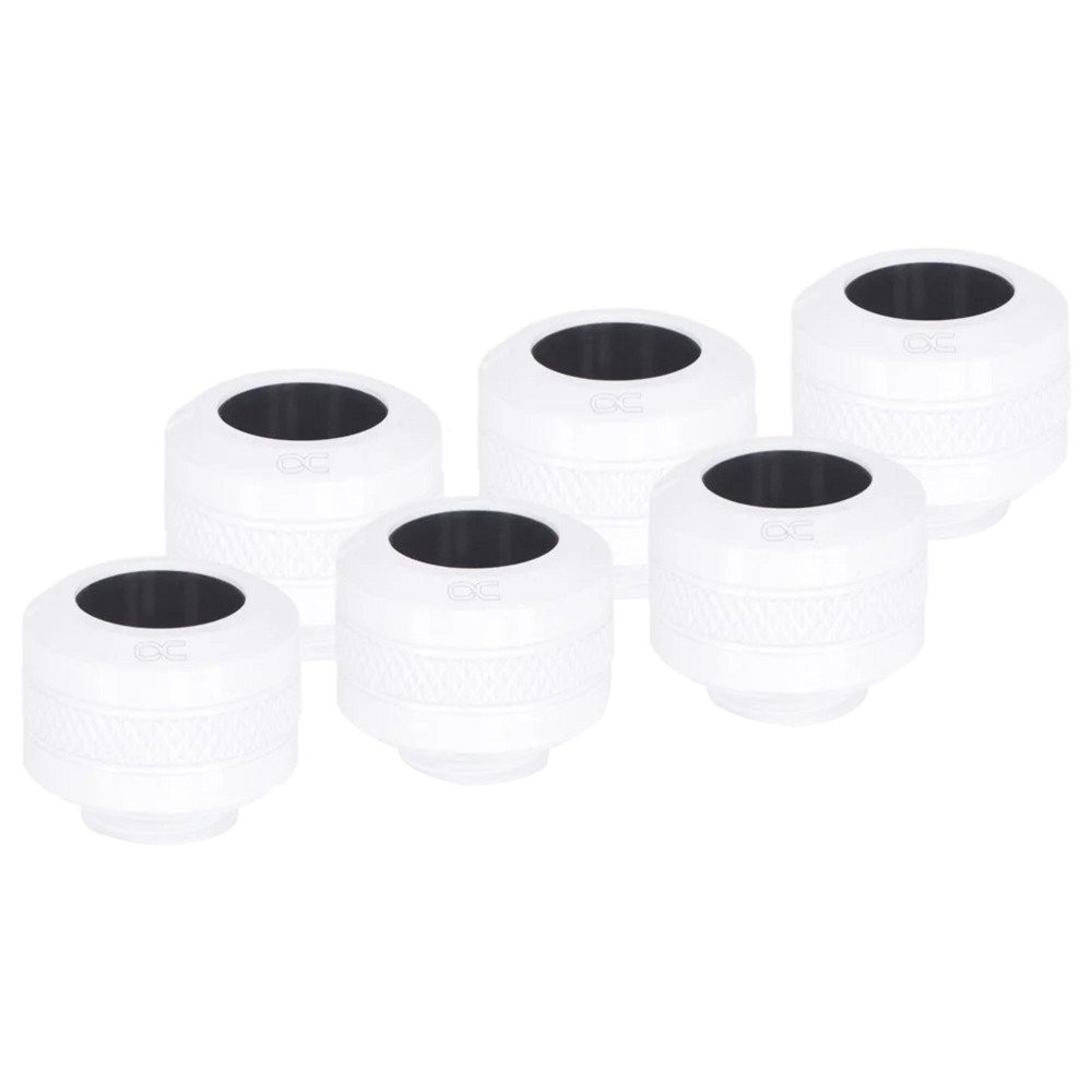 Alphacool Eiszapfen PRO 13mm HardTube Raccordo avvitabile G1/4 - Bianco, Connessione