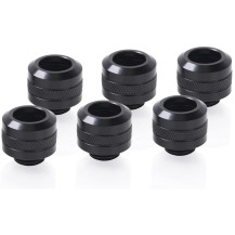 Alphacool Eiszapfen PRO 13mm HardTube Fitting G1/4 - Deep Black, Connessione