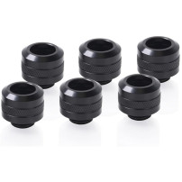 Alphacool Eiszapfen PRO 13mm HardTube Fitting G1/4 - Deep Black, Connessione