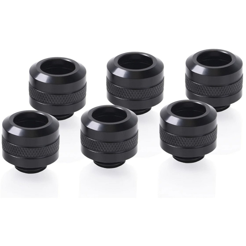 Alphacool Eiszapfen PRO 13mm HardTube Fitting G1/4 - Deep Black, Connessione