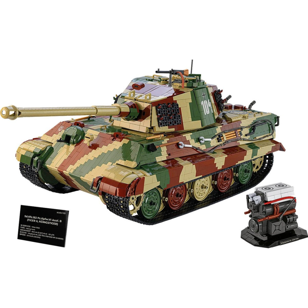 COBI Tiger II Königstiger, Giochi di costruzione