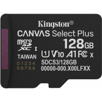 Kingston 128GB micSDXC Canvas Select Plus Gen3 150R A1 (Adattatore SD non incluso), Scheda di memoria