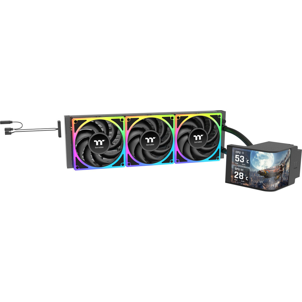 Thermaltake MAGCurve 360 Ultra AIO ARGB, Raffreddamento ad acqua