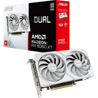 ASUS Dual -RX9060XT-16G-WHITE AMD Radeon RX 9060 XT 16 GB GDDR6, Scheda grafica
