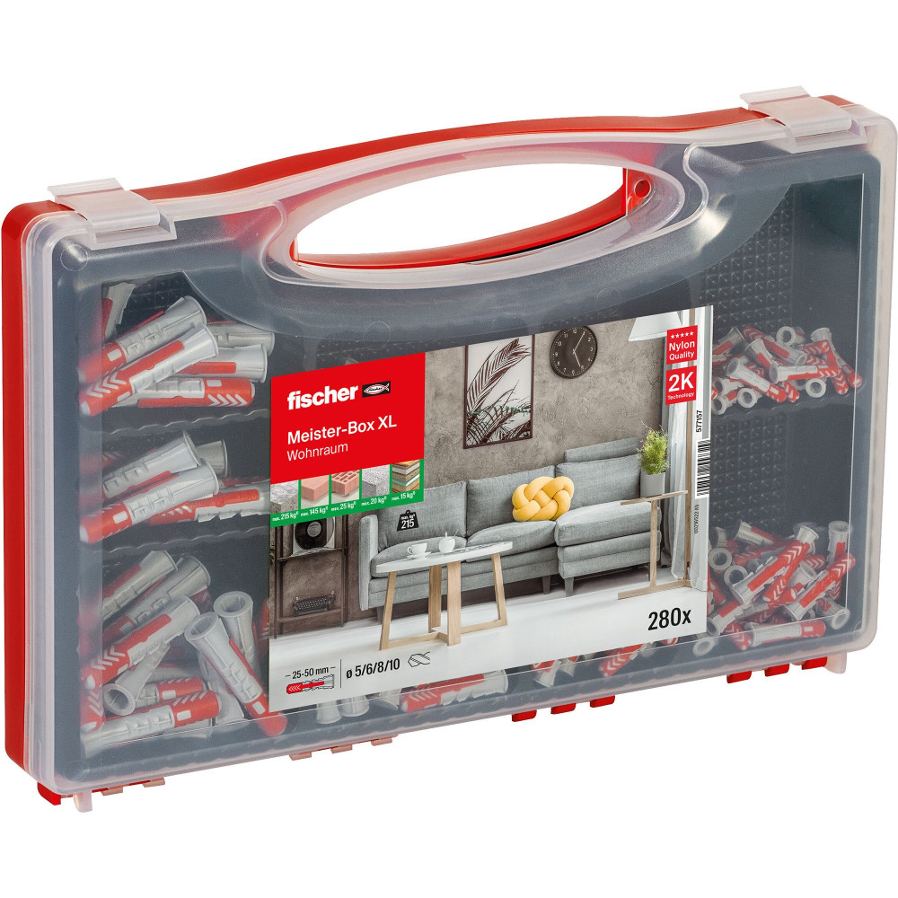 fischer Meister-Box XL Soggiorno, Tassello