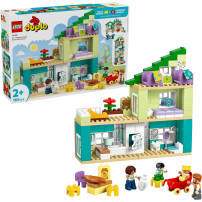LEGO DUPLO Town Casa familiare moderna con figure - Set 3 in 1, Giochi di costruzione