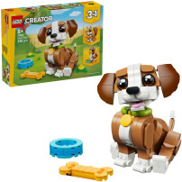 LEGO Creator 3-in-1 Animali carini: Cucciolo giocherellone, Giochi di costruzione