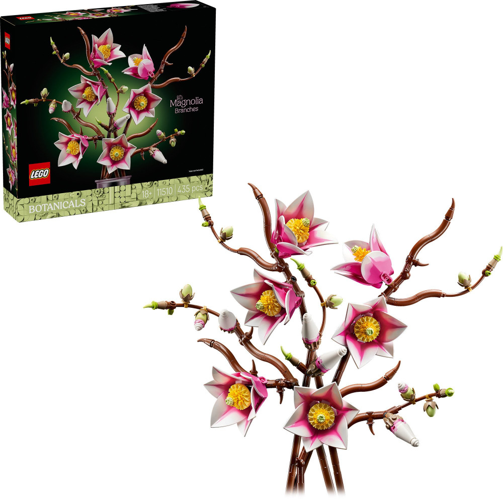 LEGO Botanicals Rami di magnolia, Giochi di costruzione