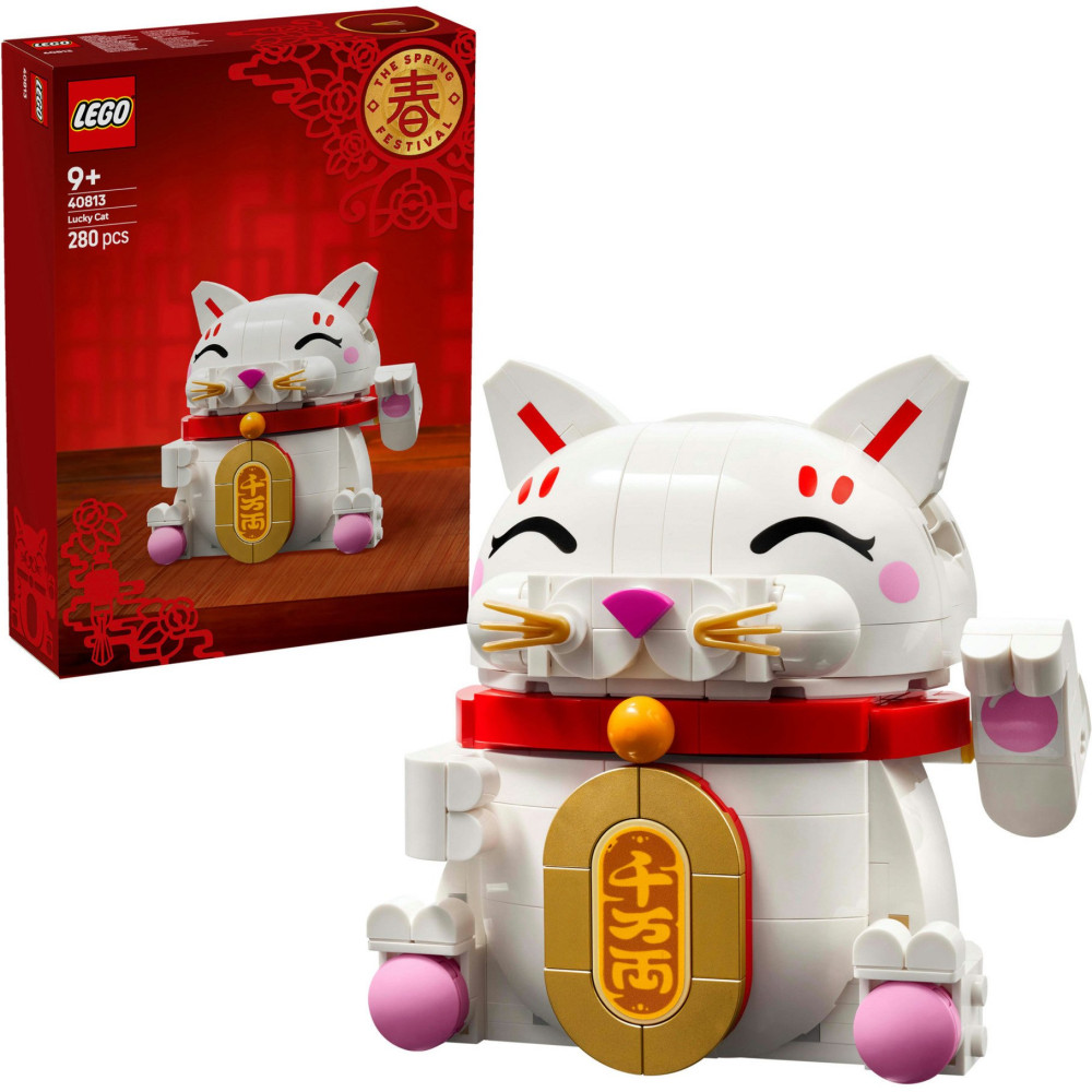 LEGO Iconic Gatto della fortuna, Giochi di costruzione