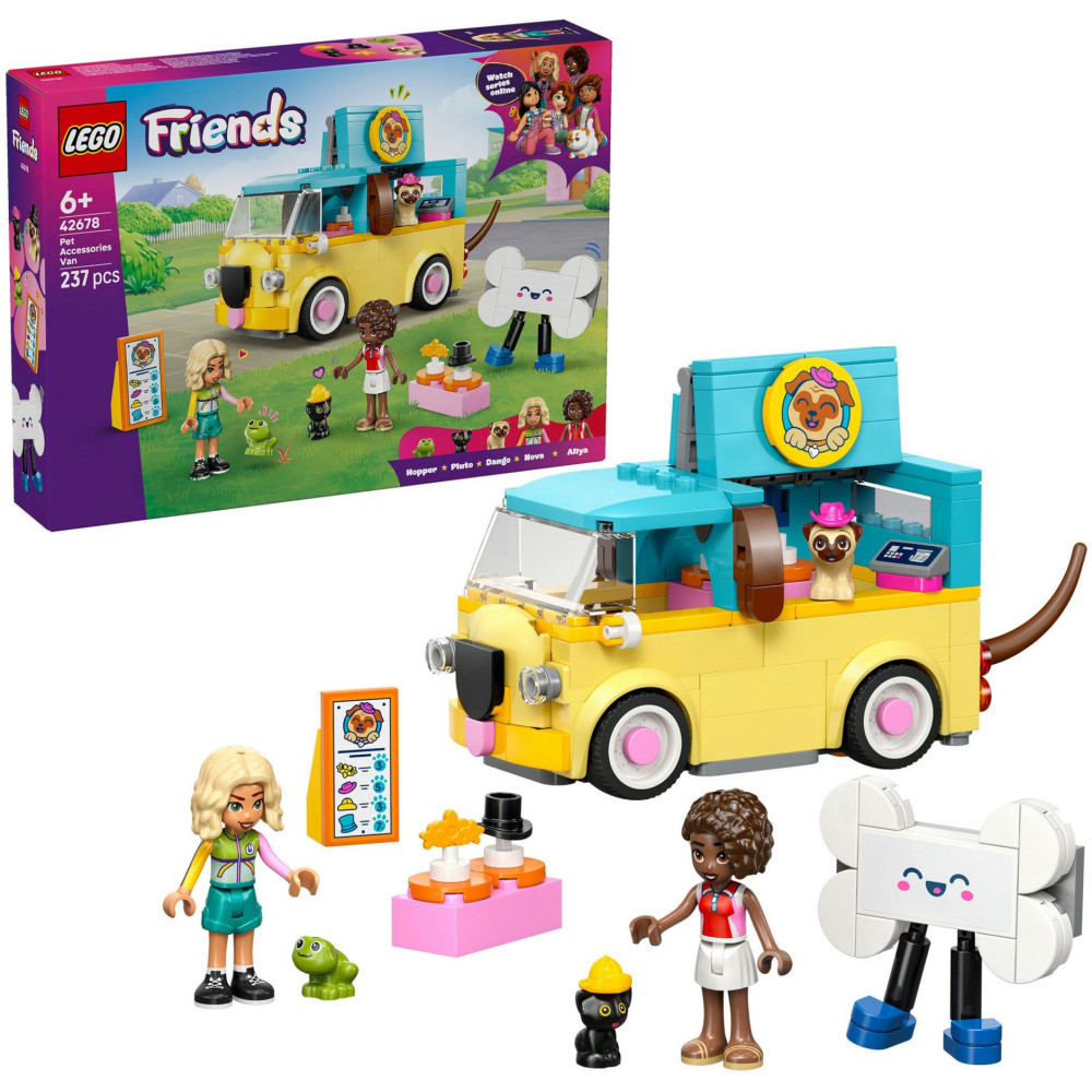 LEGO Friends Furgone accessori per animali domestici, Giochi di costruzione