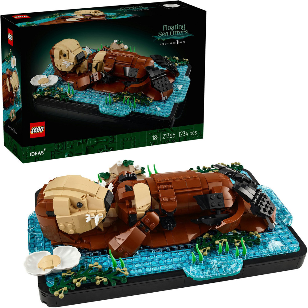 LEGO Ideas Lontra Galleggiante, Giochi di costruzione