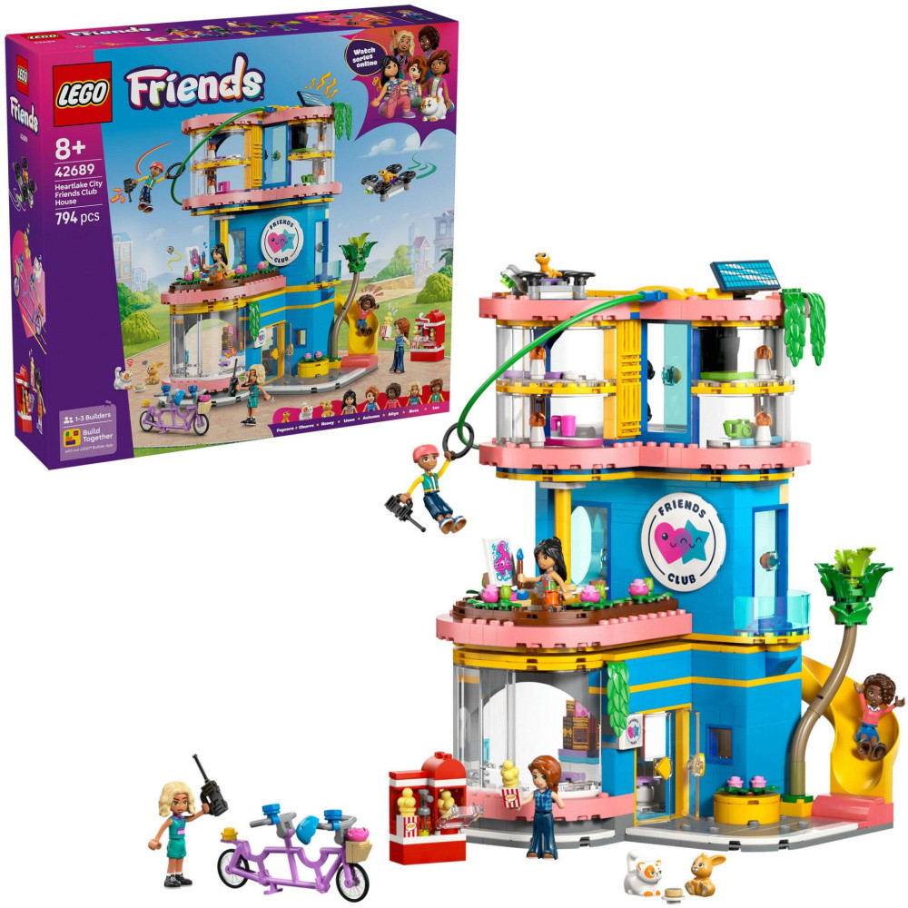 LEGO Friends Heartlake City Club dell'Amicizia, Giochi di costruzione