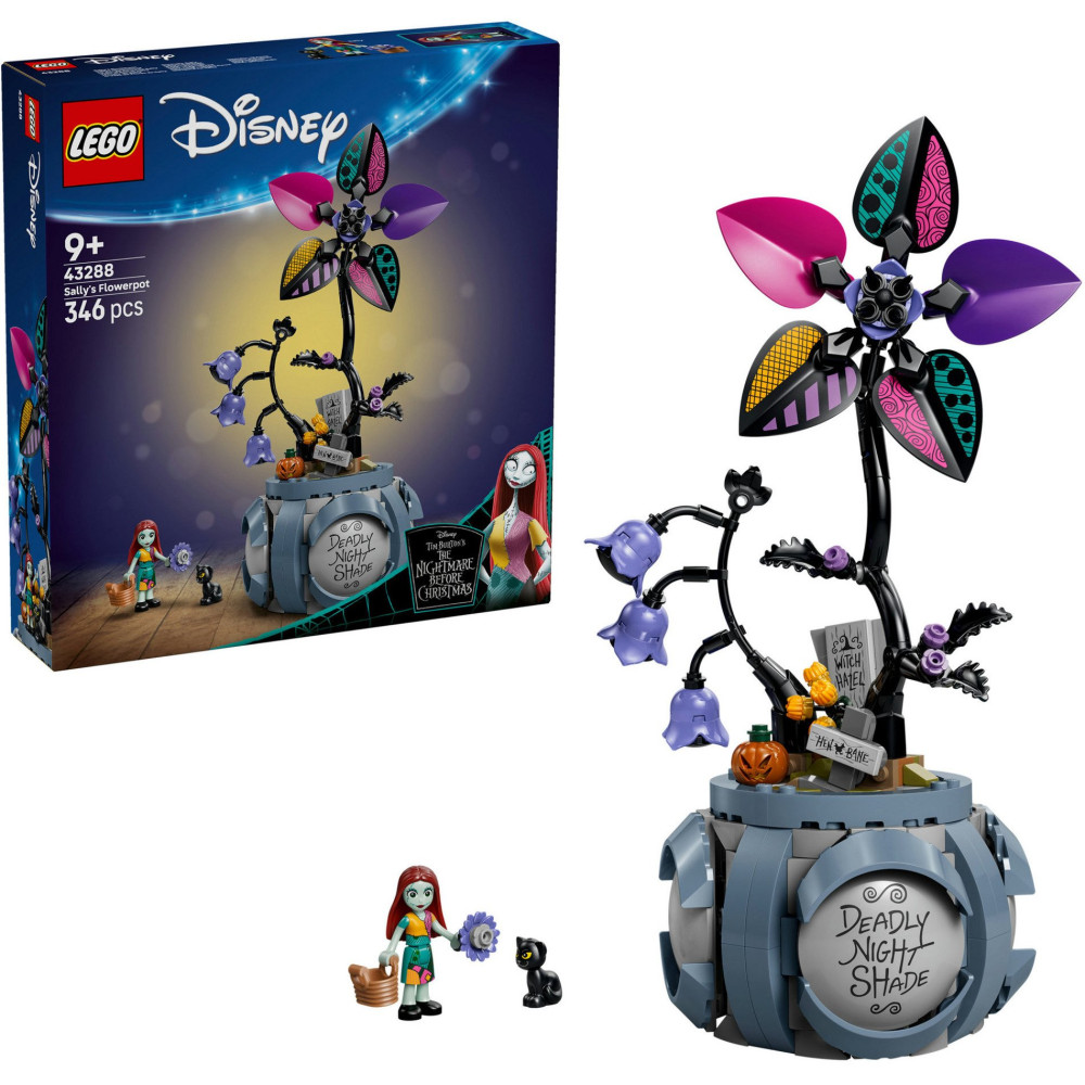 LEGO Disney Sallys vaso da fiori, Giochi di costruzione