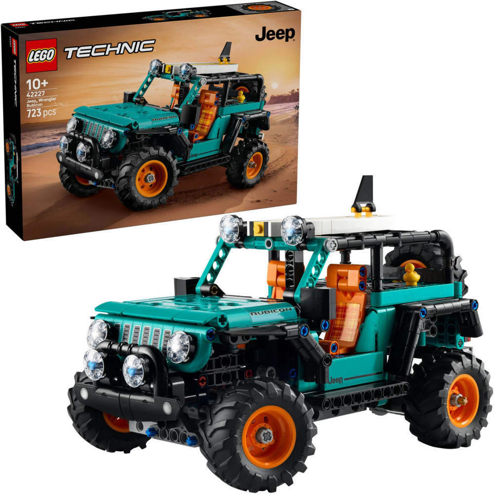 LEGO Technic Jeep Wrangler Rubicon fuoristrada, Giochi di costruzione