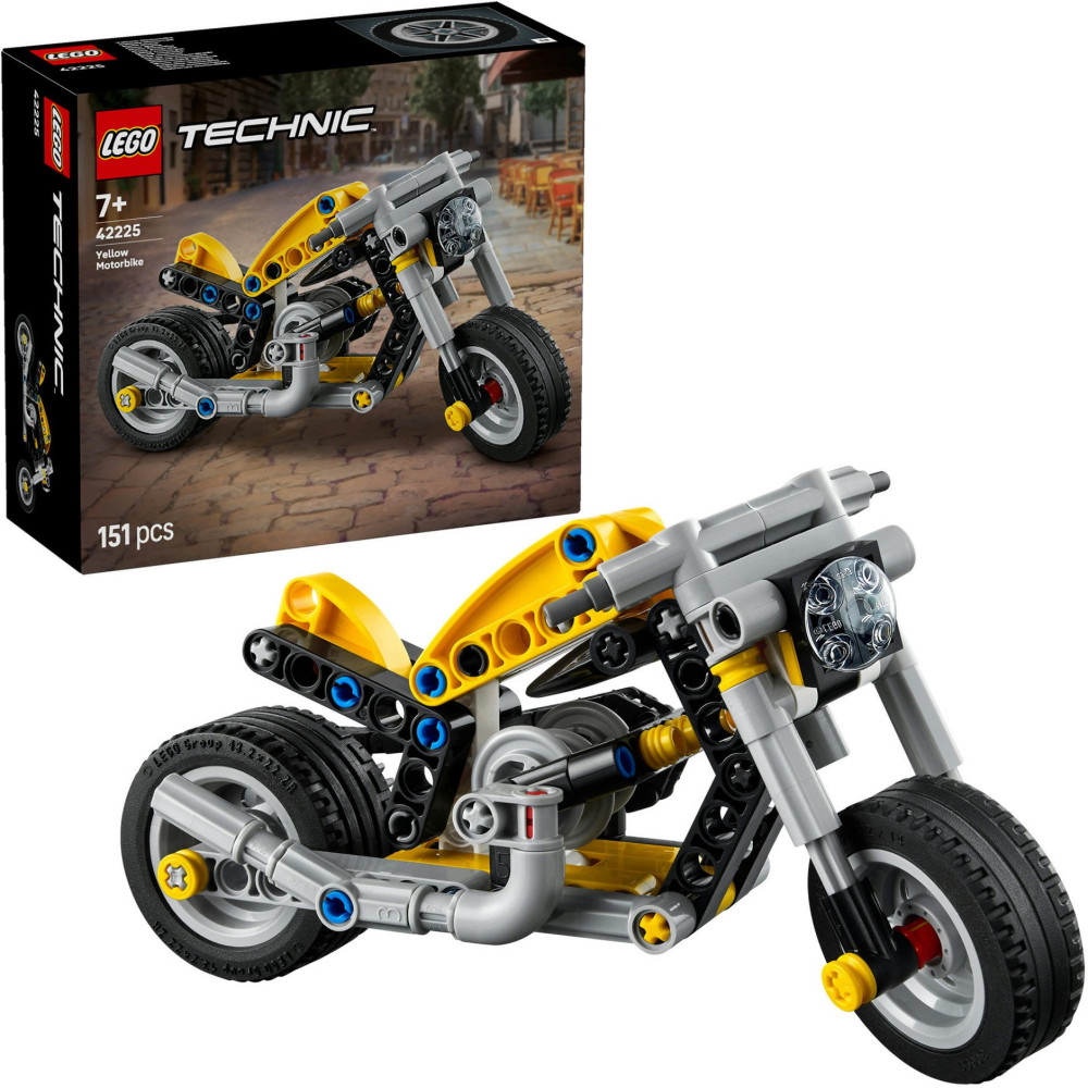 LEGO Technic Moto gialla, Giochi di costruzione