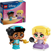 LEGO Disney Princess Le Mini Principesse Jasmin & Rapunzel, Giochi di costruzione