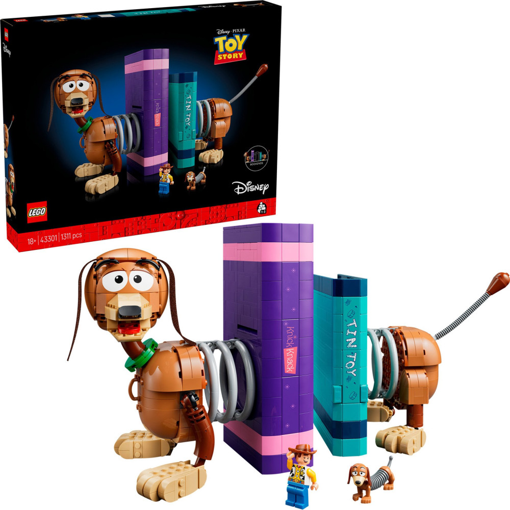 LEGO Disney Pixar Toy Story Slinky Fermalibri, Giochi di costruzione