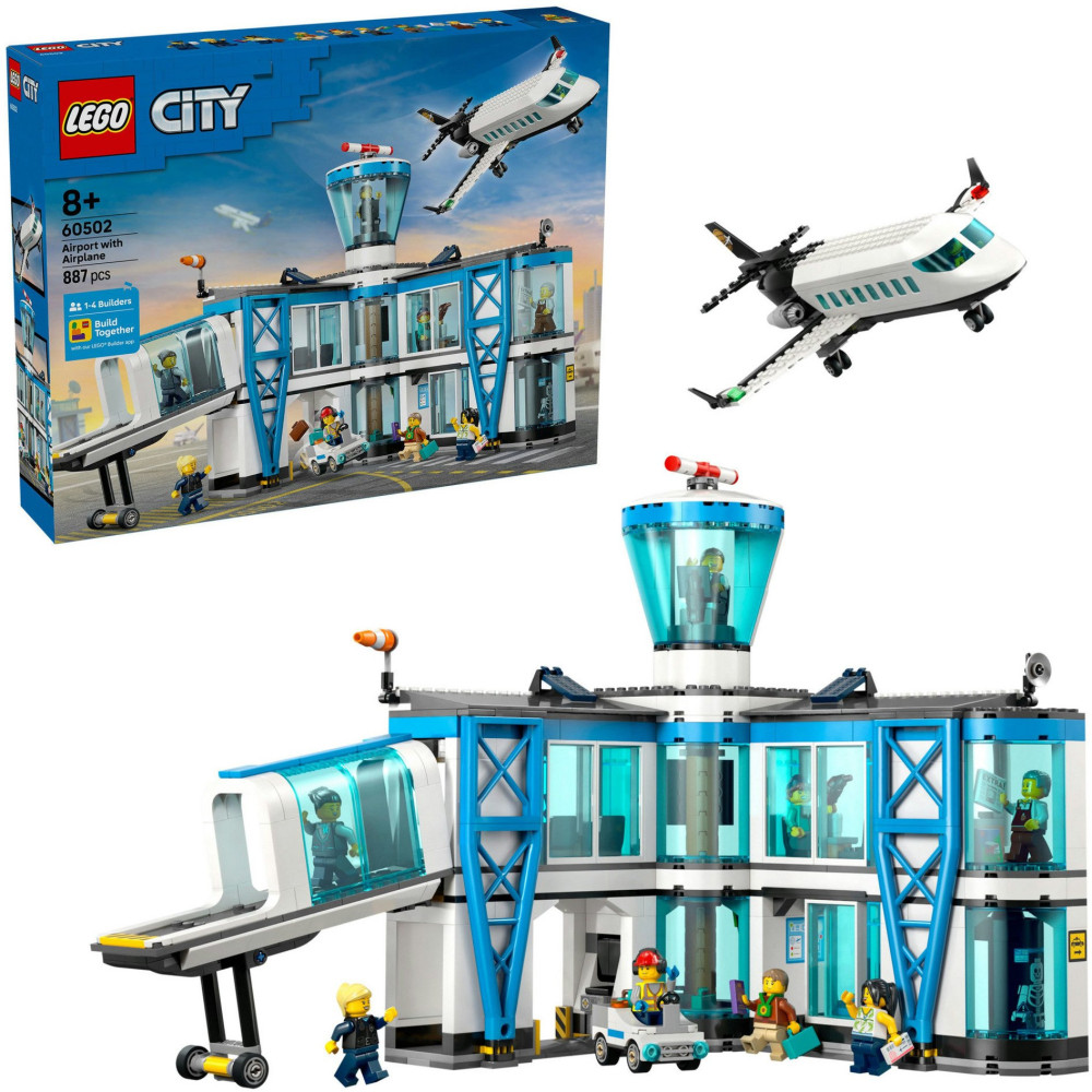 LEGO City aeroporto con aereo, Giochi di costruzione