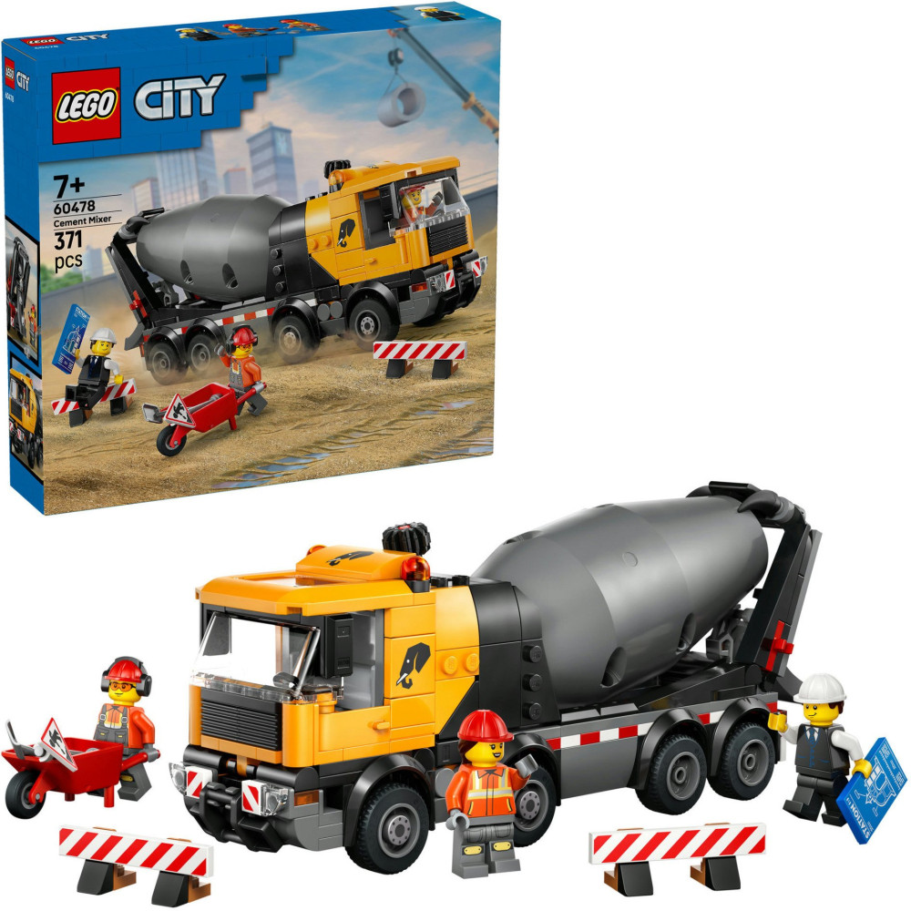 LEGO City Betoniera, Giochi di costruzione