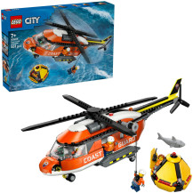 LEGO Elicottero della guardia costiera della città, Giochi di costruzione