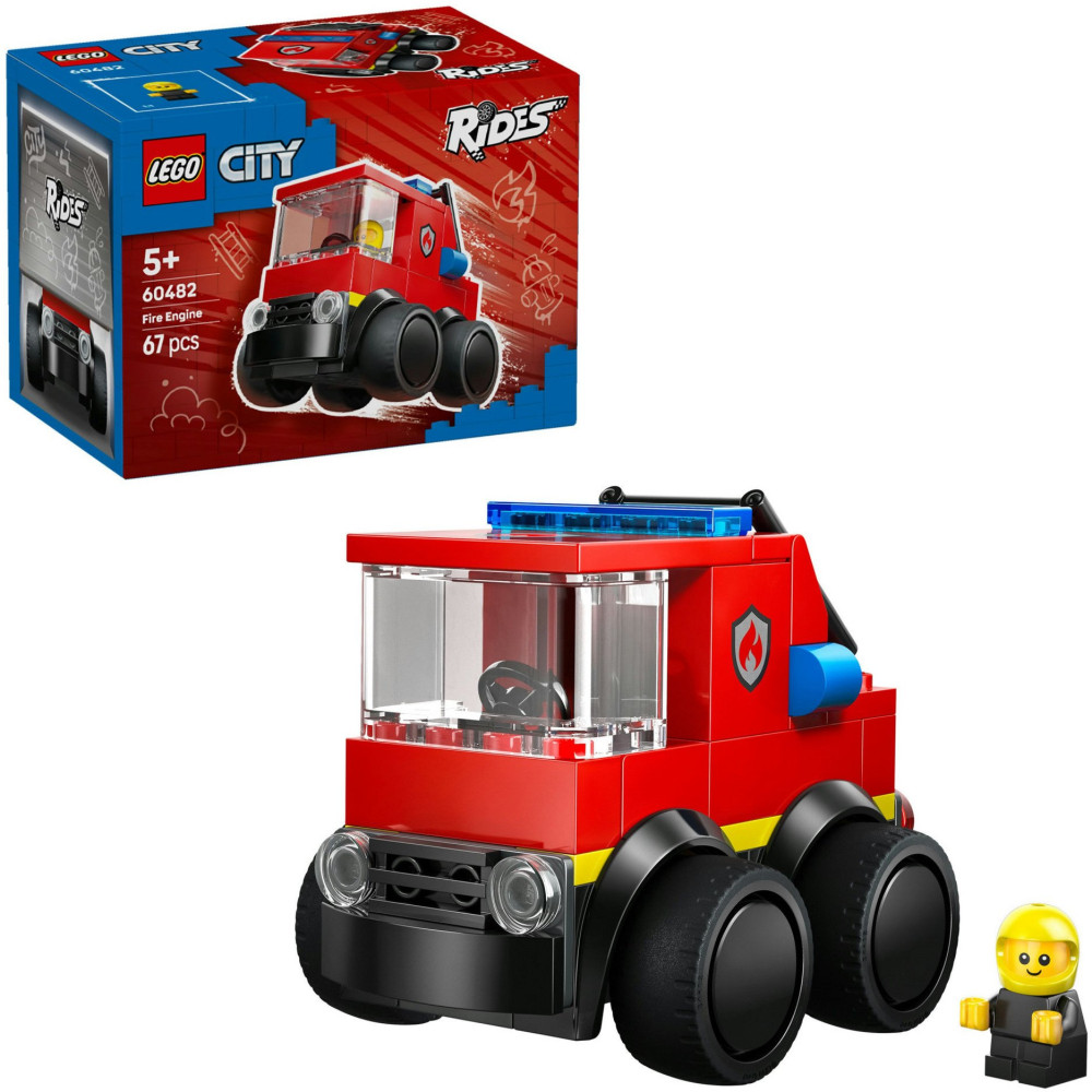 LEGO City Coole Flitzer - Autopompa, Giochi di costruzione