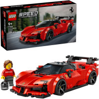 LEGO Speed Champions Ferrari SF90 XX Stradale Sportwagen, Giochi di costruzione