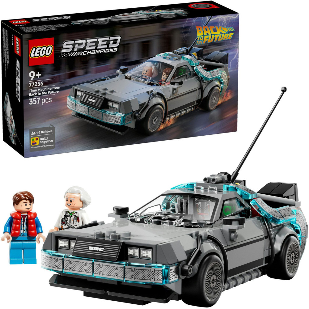 LEGO Speed Champions Macchina del tempo di Ritorno al futuro, Giochi di costruzione