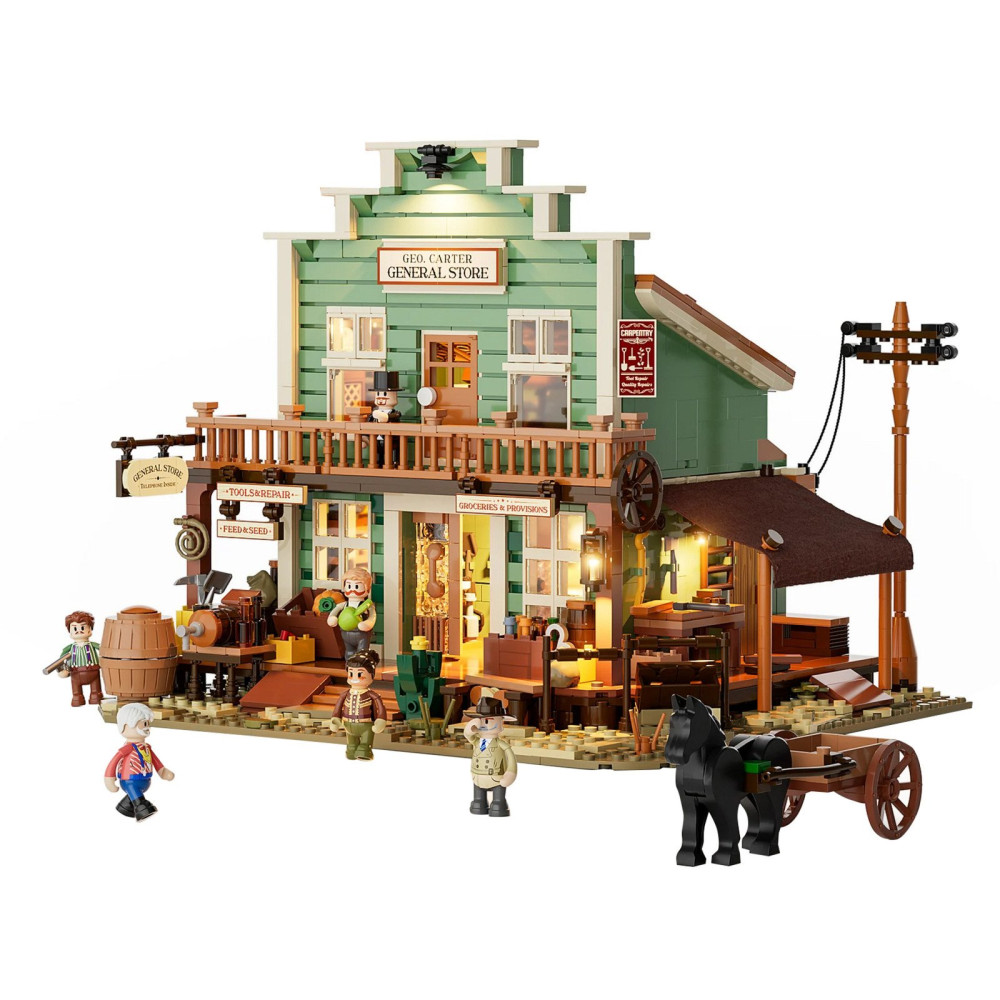 Lumibricks Drogheria, Giochi di costruzione