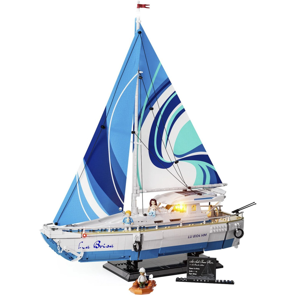 Lumibricks La barca a vela: La Brisa, Giochi di costruzione