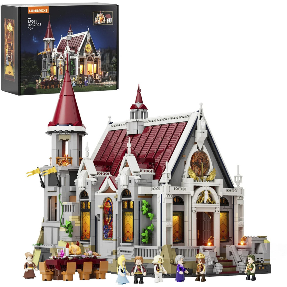Lumibricks Sala da banchetti del castello, Giochi di costruzione