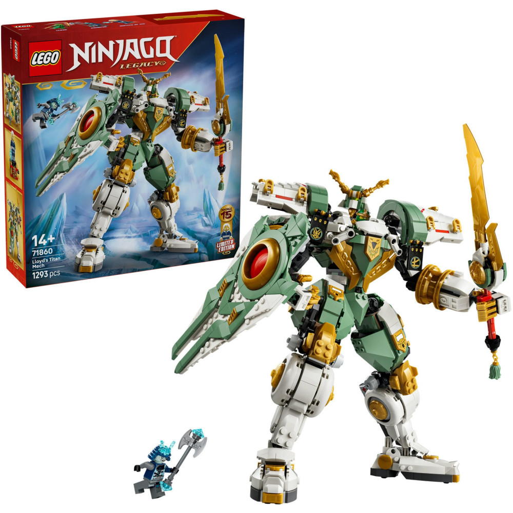 LEGO Ninjago 15° Anniversario: Titan-Mech di Lloyd, Giochi di costruzione