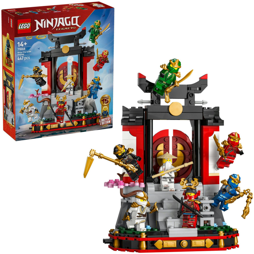 LEGO Ninjago 15º Anniversario: Personaggi Ninja da Esposizione, Giochi di costruzione
