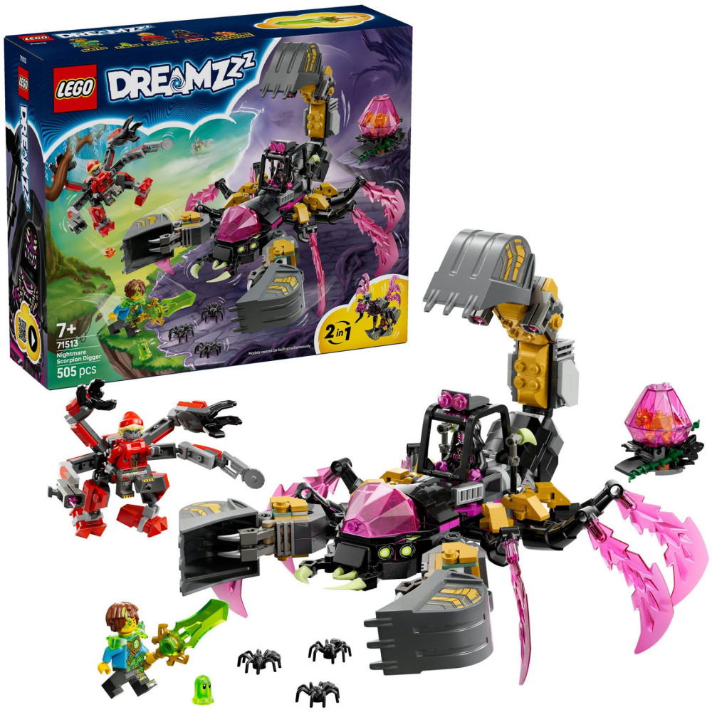 LEGO DREAMZzz Escavatore Scorpione Incubo, Giochi di costruzione