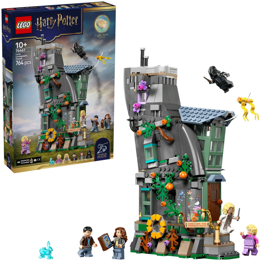 LEGO Harry Potter Casa di Luna Lovegood, Giochi di costruzione